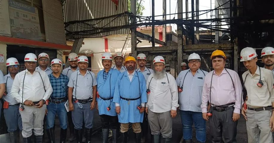 CMD and Directors Inspection and Project Review visit to Mines