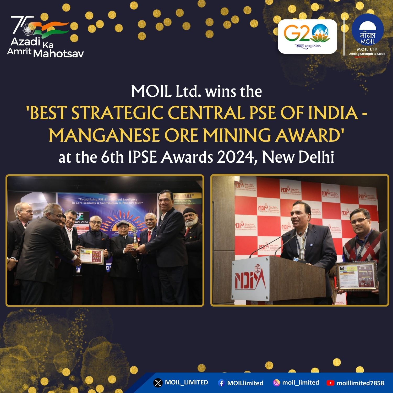 Best Strategic CPSE of India Award
